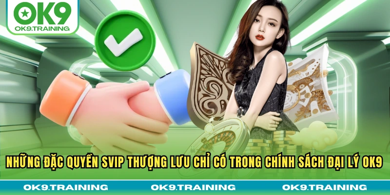Chính Sách Đại Lý OK9 3 Những đặc quyền SVIP thượng lưu chỉ có trong chính sách đại lý OK9